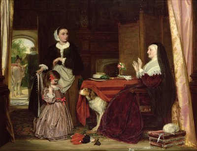 Il Vestito Nuovo, 1865 da John Callcott Horsley