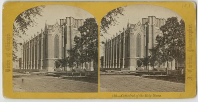 Cattedrale del Santo Nome, Chicago, c.1870 da John Carbutt