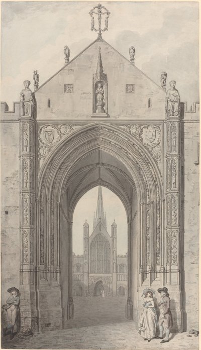 La Porta di Erpingham, Norwich da John Carter