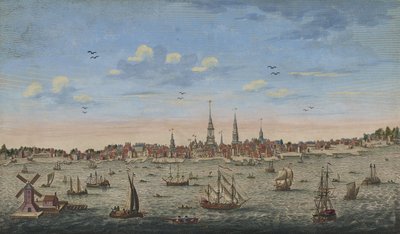 Vista Prospettica Orientale di Filadelfia, 1778 da John Carwitham