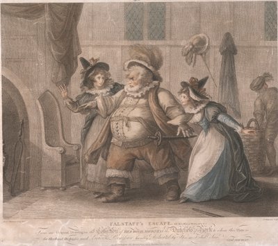 La Fuga di Falstaff - "Le Allegre Comari di Windsor," Atto IV, Scena II da John Chapman