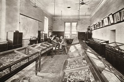 Museo, scuola mineraria di Camborne, illustrazione da 