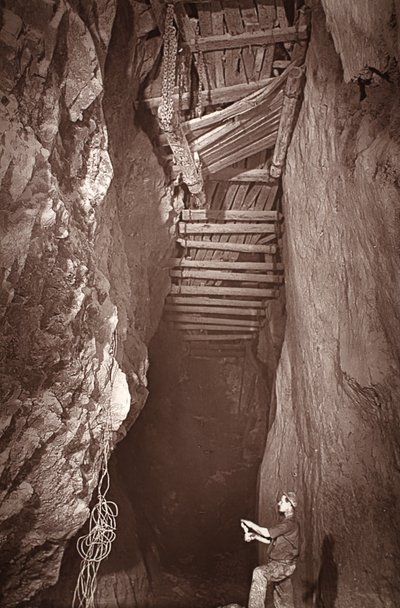 The 375 at Dolcoath mine, illustrazione da 