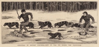 Natale nella Columbia Britannica, come abbiamo perso le festività da John Charles Dollman