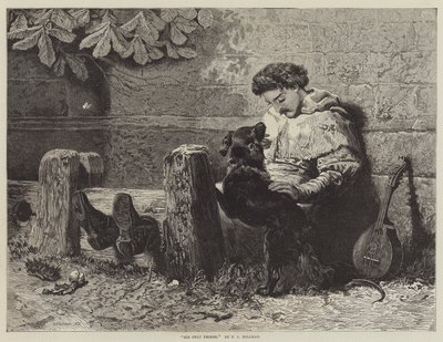 Il Suo Unico Amico da John Charles Dollman