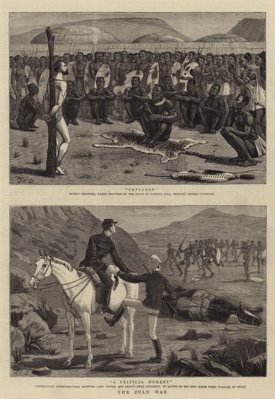 La guerra Zulu da John Charles Dollman