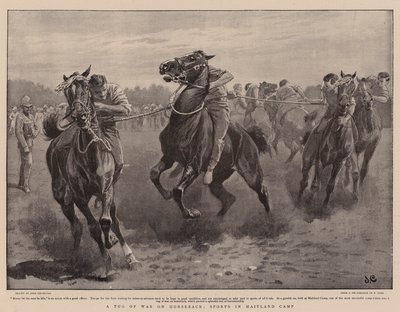 Tiro alla fune a cavallo, Sport nel campo di Maitland da John Charlton