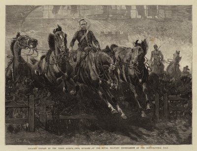 Esibizione di cavalleria del Terzo (King