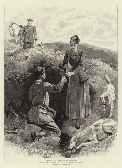 Caccia alla pernice nelle brughiere da John Charlton