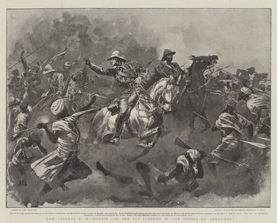 Come il colonnello R H Martin guidò i 21st Lancers nella battaglia di Omdurman da John Charlton