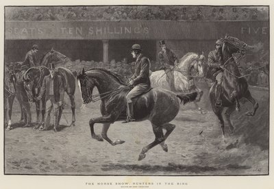 La Mostra del Cavallo, cacciatori nel ring da John Charlton