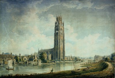 Boston Stump: vista da sud-ovest da John Chessell Buckler