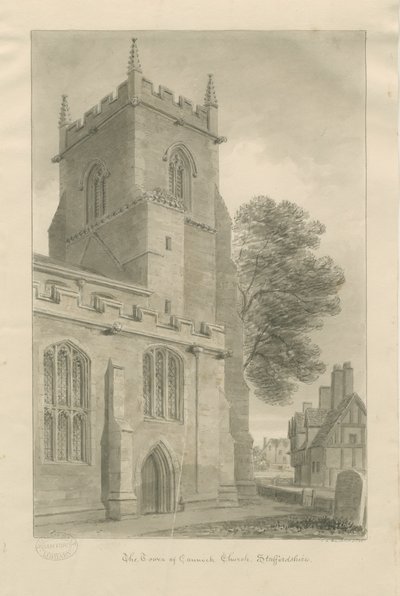Chiesa di Cannock da John Chessell Buckler