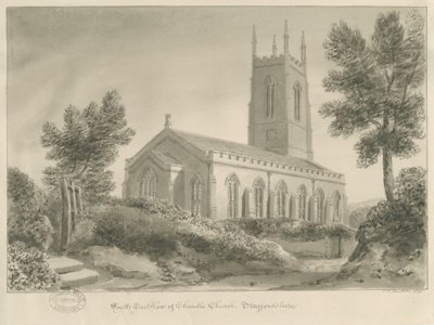Chiesa di Cheadle da John Chessell Buckler