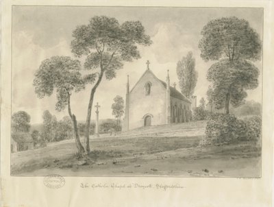 Cresswell - Cappella Cattolica di Draycott-in-the-Moors da John Chessell Buckler