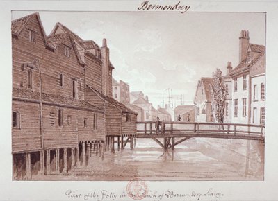 Dockhead Folly, Bermondsey, Londra da John Chessell Buckler