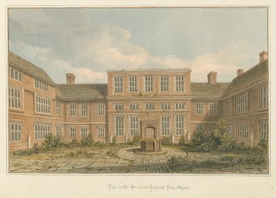 Essex - Gosfield Hall - La Corte da John Chessell Buckler