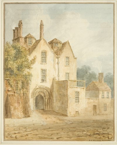 Portale in Lower College Green da John Chessell Buckler