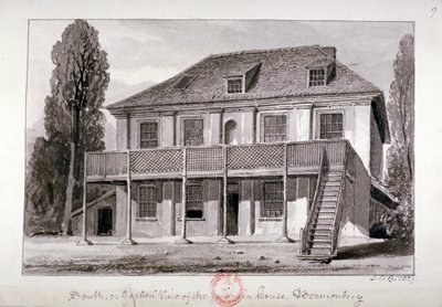 Jamaica House, Cherry Garden Street, Bermondsey, Londra, 1827 da John Chessell Buckler