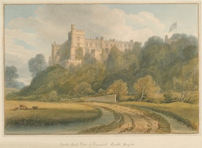 Sussex - Castello di Arundel, 1825 da John Chessell Buckler