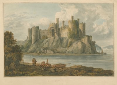 Galles - Carnarvonshire - Castello di Conway da John Chessell Buckler