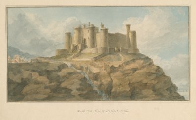 Galles - Mouthshire - Harlech Castle da John Chessell Buckler