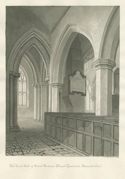 Worcestershire - Droitwich - Interno della Chiesa di Sant