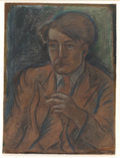 Studio preliminare per il ritratto del pittore e grafico Søren Hjorth Nielsen da John Christensen