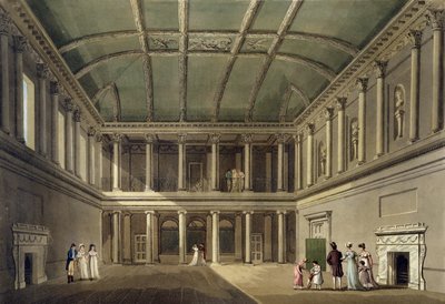Interno della sala da concerto, da 