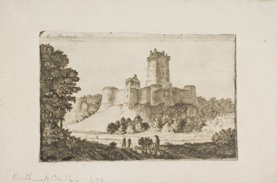 Castello di Borthwick da John Clerk of Eldin