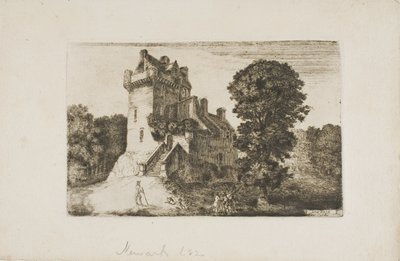 Castello di Newark da John Clerk of Eldin