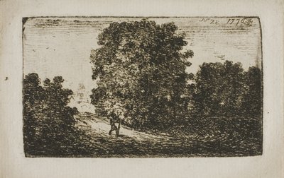 Alberi che Costeggiano una Strada da John Clerk of Eldin