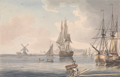 Cantiere navale di Deptford, Kent da John Cleveley the Younger