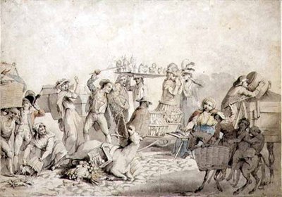 Scena di strada da John Collet
