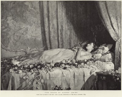 La morte di Albine da John Collier