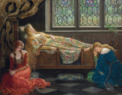 La bella addormentata da John Collier