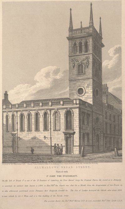 All Hallows Bread Street da John Coney