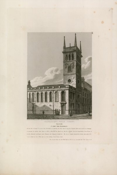 All Hallows, Bread Street, Londra da John Coney