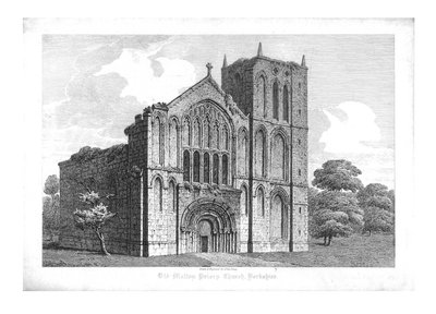 Vecchia chiesa priorale di Malton, Yorkshire da John Coney