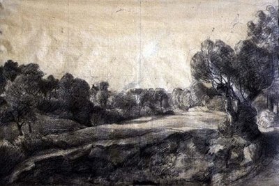 Una valle, c.1805 da John Constable