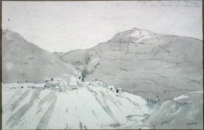Una miniera di piombo ai piedi di Mam Tor da John Constable