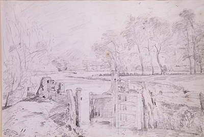 Una chiusa sullo Stour da John Constable