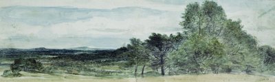 Una vista a Hursley, Hampshire, 1804 da John Constable
