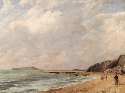 Veduta di Osmington Bay, Dorset, verso Portland Island da John Constable