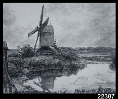 Un mulino sulle rive del fiume Stour da John Constable