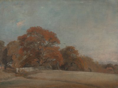 Paesaggio autunnale a East Bergholt da John Constable