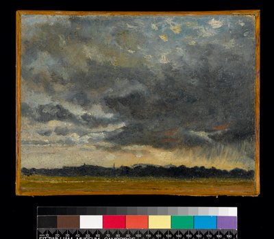 A Hampstead, guardando verso Harrow, prima del 1837 da John Constable