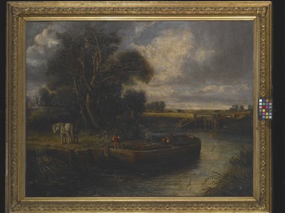 Chiatta sul canale da John Constable