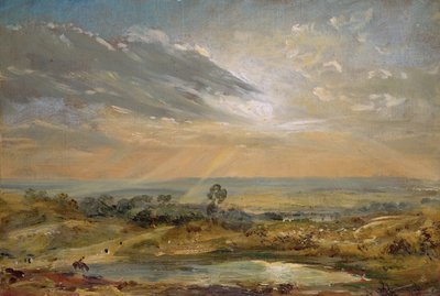 Branch Hill Pond, Hampstead da John Constable