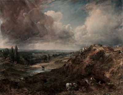 Branch Hill Pond, Hampstead da John Constable